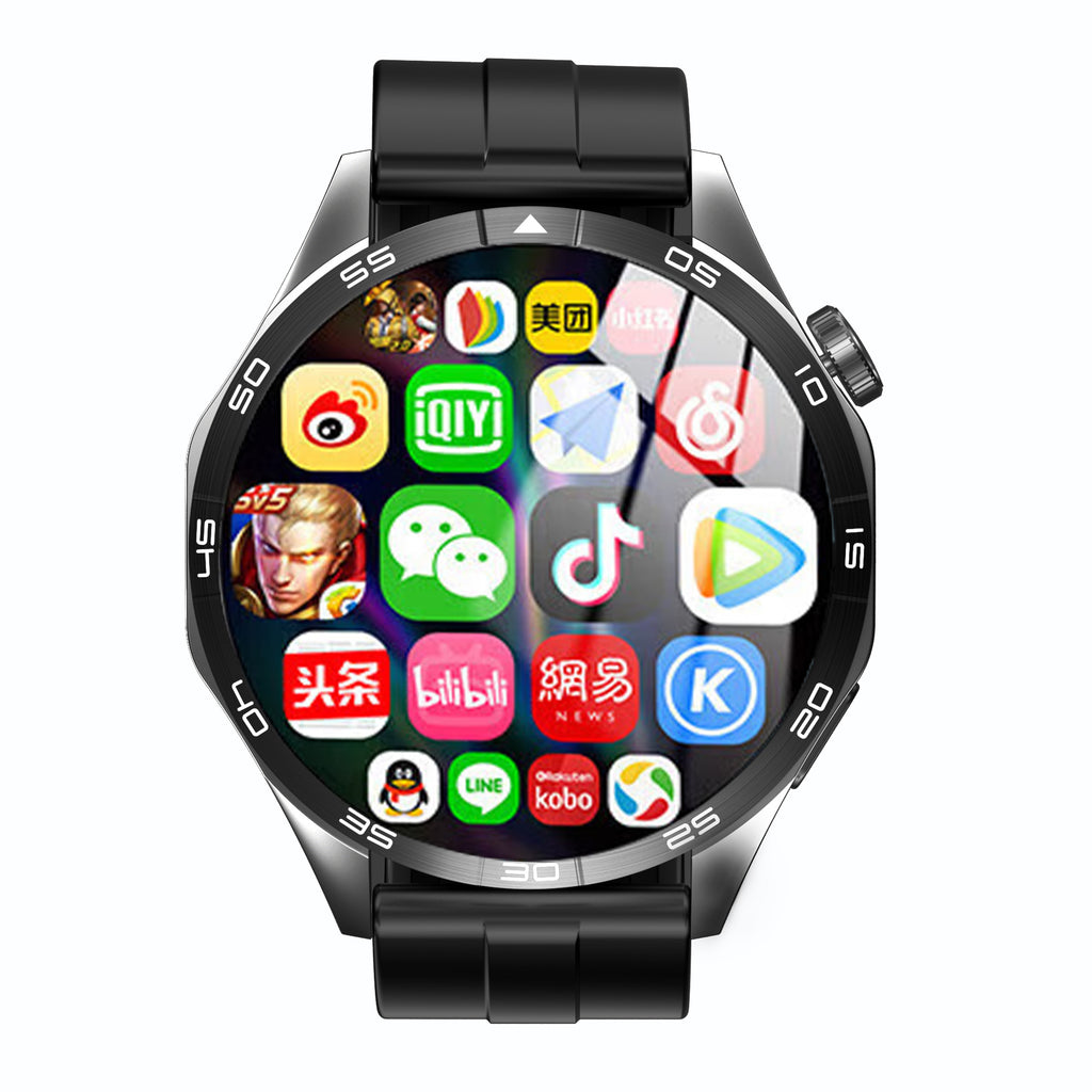 Smart Watch 4 Cellular – NFC, Heart Rate Monitor, Single Camera, Game & App Download