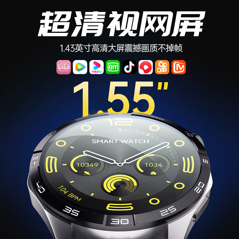 Smart Watch 4 Cellular – NFC, Heart Rate Monitor, Single Camera, Game & App Download