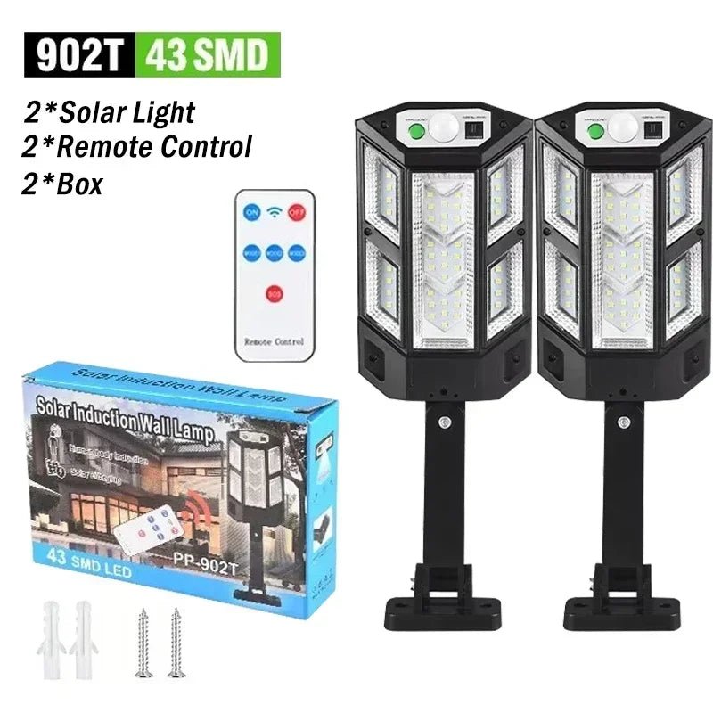Applique Murale Solaire LED Extérieure Rechargeable pour Jardin & Terr - Golden High-Tech