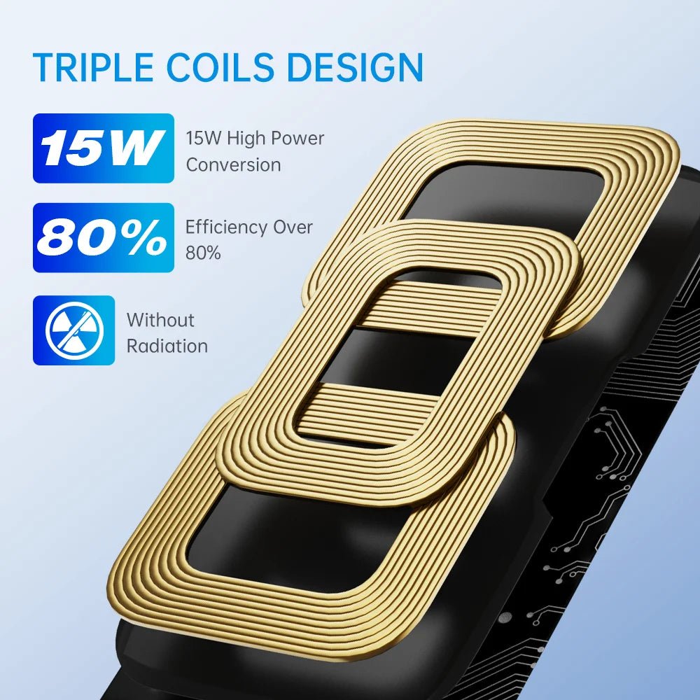 Chargeur sans fil de voiture pour Audi Q3, support iPhone Android, chargeur rapide 15W, console centrale, accessoires pour Audi Q3 2015 2016-2022 - Golden High-Tech