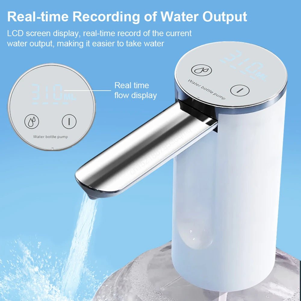 Distributeur d'Eau Électrique USB pour Bouteille 19L - Golden High-Tech