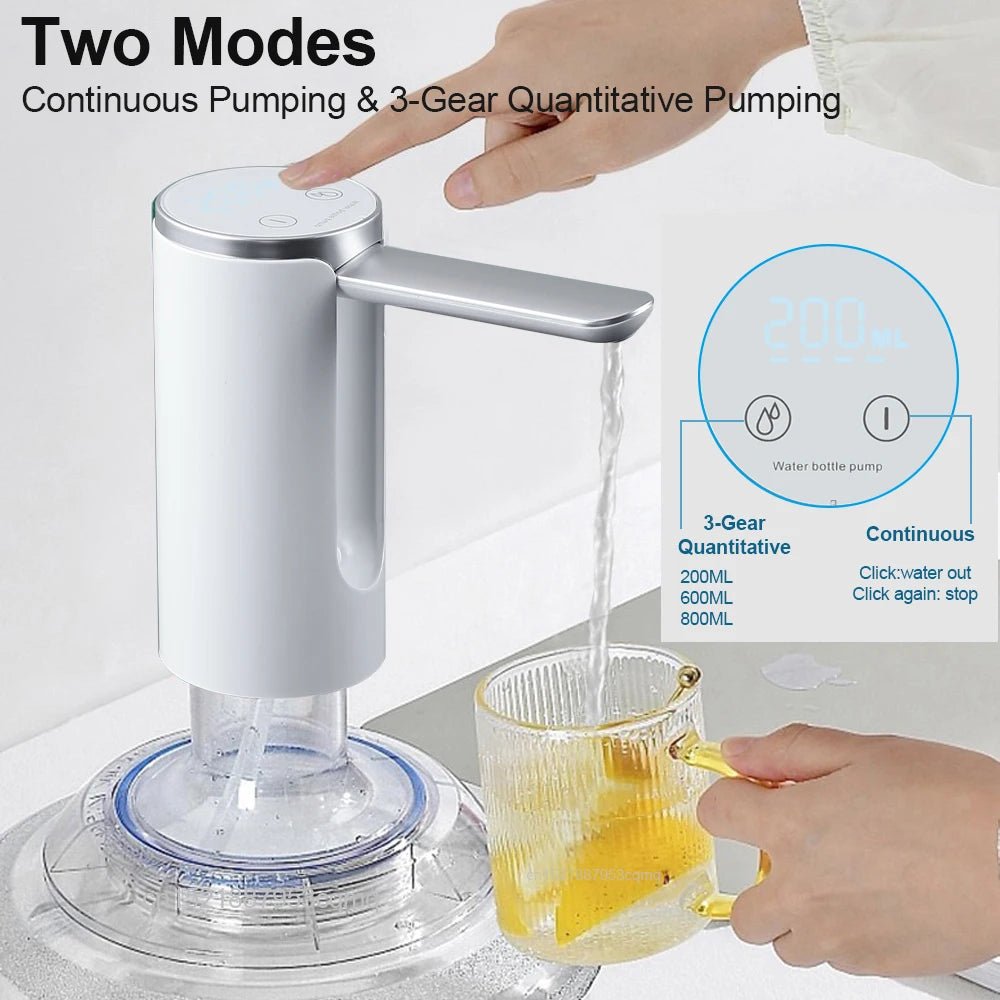 Distributeur d'Eau Électrique USB pour Bouteille 19L - Golden High-Tech