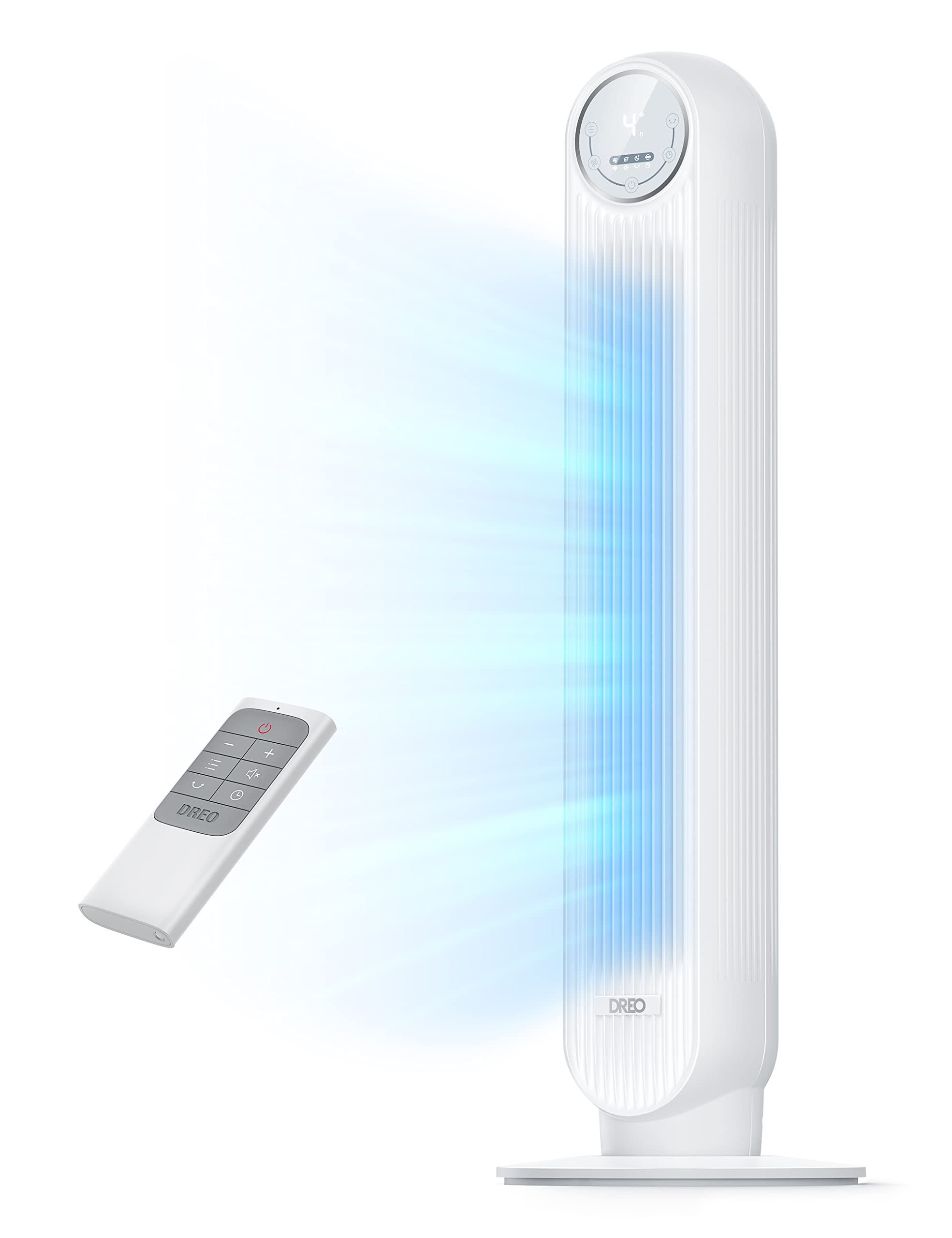 Dreo Ventilateur Tour Intelligent WiFi Silencieux - Golden High-Tech