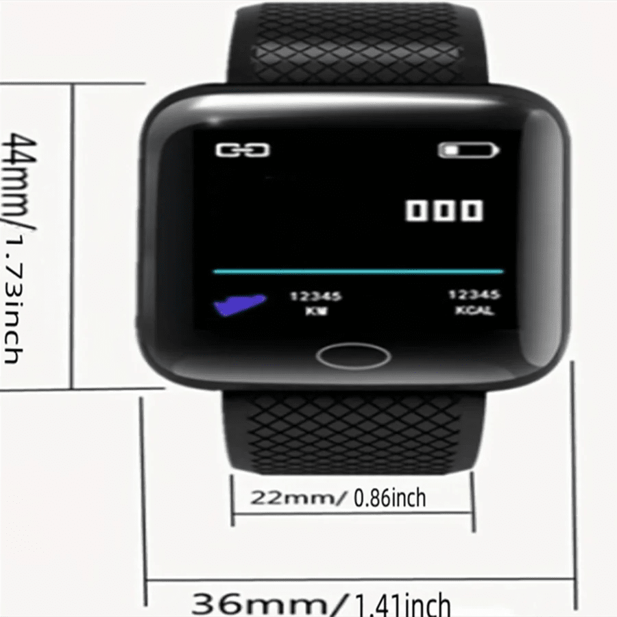 Hommes montre électronique Fitness Bracelet Smartwatch montre intelligente Y68 D20 moniteur de sommeil cadeau pour IOS Android Smartphones réveil - Golden High-Tech