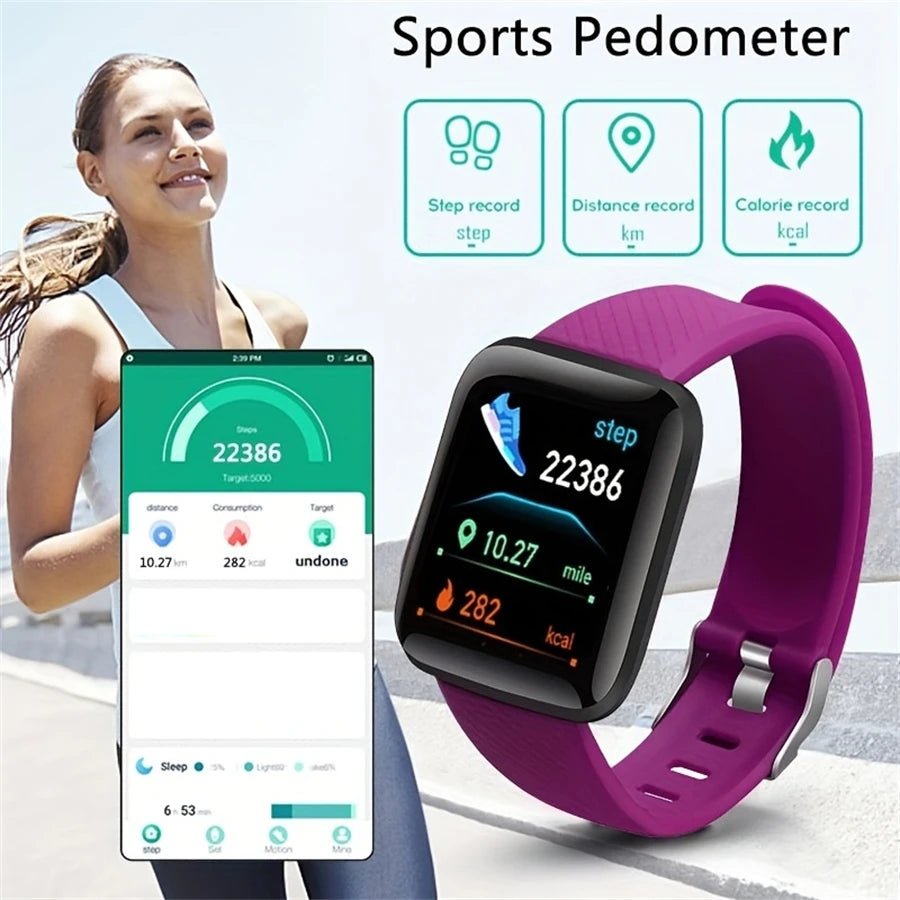 Hommes montre électronique Fitness Bracelet Smartwatch montre intelligente Y68 D20 moniteur de sommeil cadeau pour IOS Android Smartphones réveil - Golden High-Tech