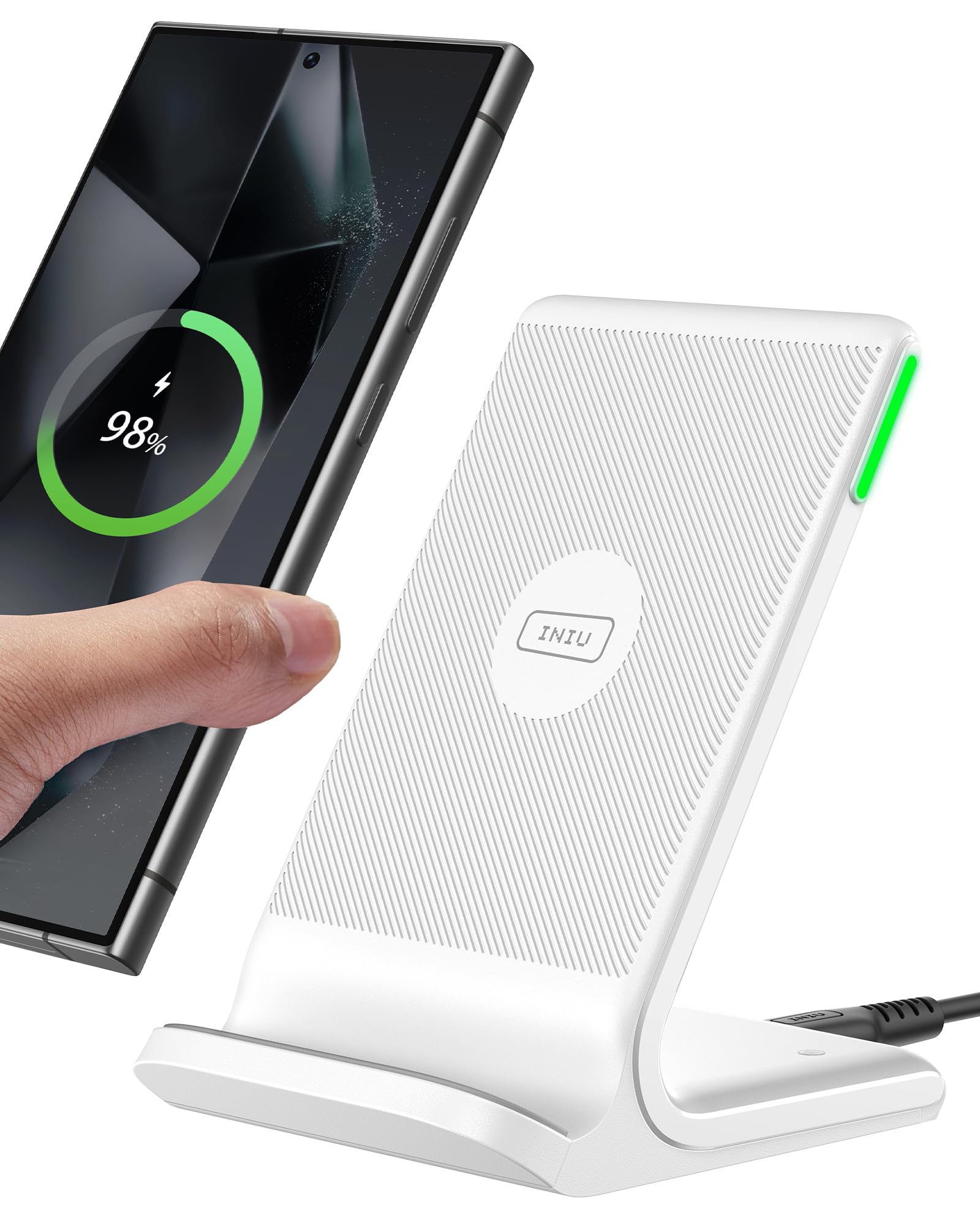 INIU Chargeur Sans Fil Rapide 15W Universel