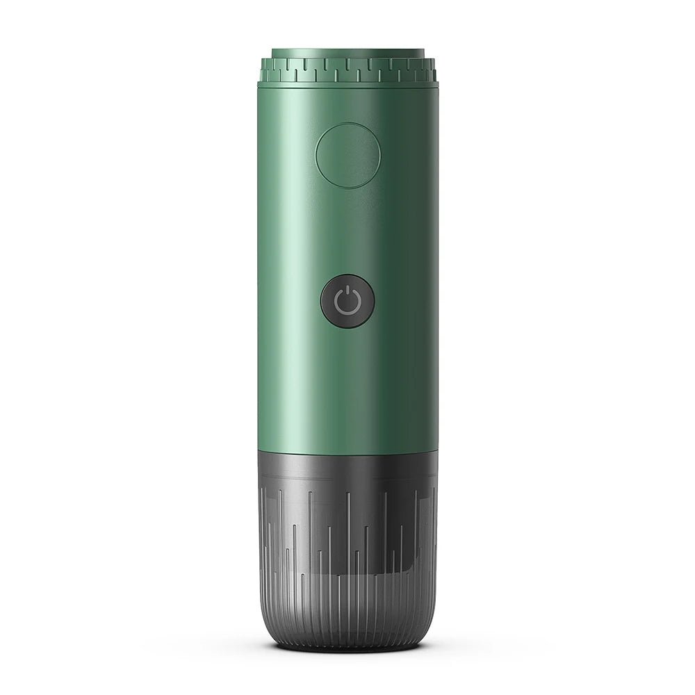 Machine à café expresso portable de voyage 2 en 1 pour voitures familles camping en plein air machine à café capsule poudre Nespresso - Golden High-Tech
