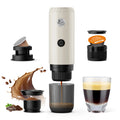 Machine à expresso Portable 3 en 1, cafetière de voyage pour Camping randonnée bureau auto-chauffante avec USB-C - Golden High-Tech