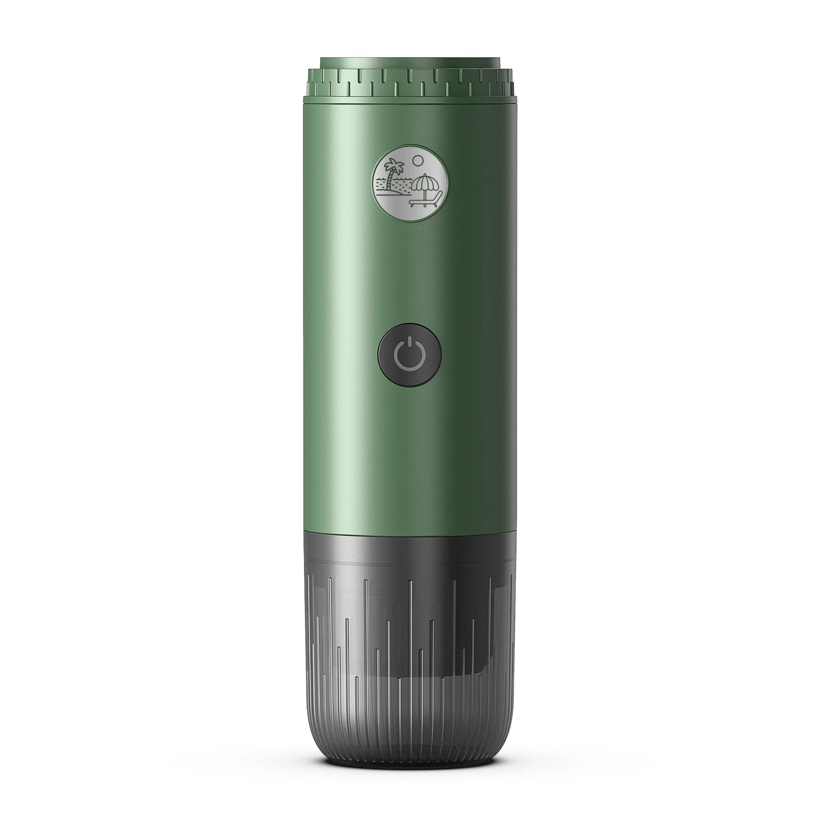 Machine à expresso portable 3-en-1, cafetière de voyage pour le camping, la randonnée, le bureau, auto-chauffante avec USB-C - Golden High-Tech
