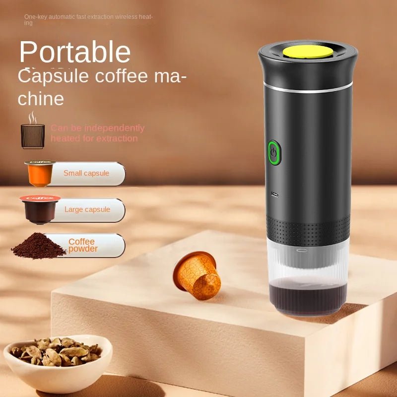 Machine à Expresso Portable Sans Fil - Golden High-Tech