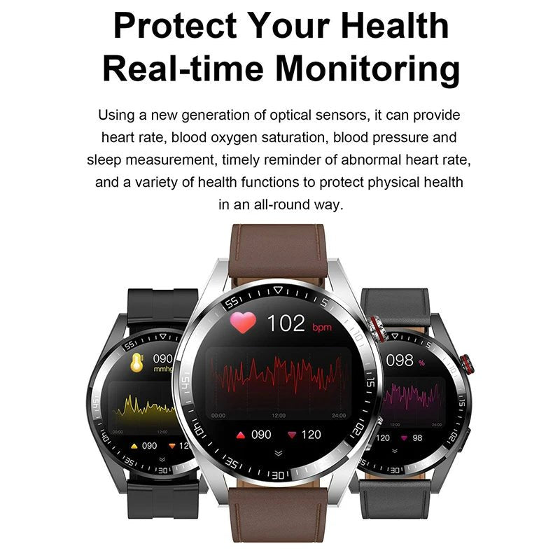 Montre intelligente AMOLED Z30 Pro pour hommes et femmes, montres-bracelets numériques, bracelet de fitness, musique locale, montre-bracelet électronique, 1.43" - Golden High-Tech