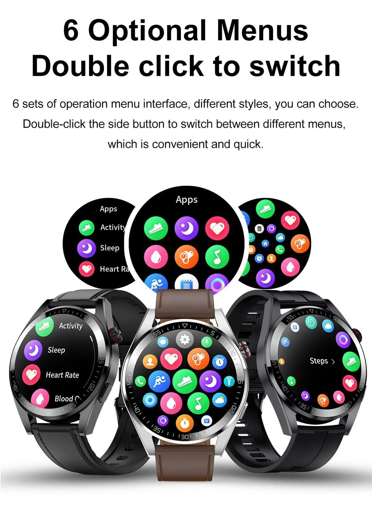 Montre intelligente AMOLED Z30 Pro pour hommes et femmes, montres-bracelets numériques, bracelet de fitness, musique locale, montre-bracelet électronique, 1.43" - Golden High-Tech
