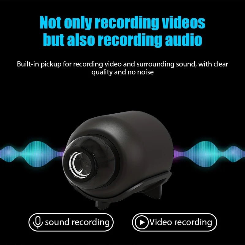 X5 Mini Caméra Sans Fil 1080P Détection de Mouvement WiFi