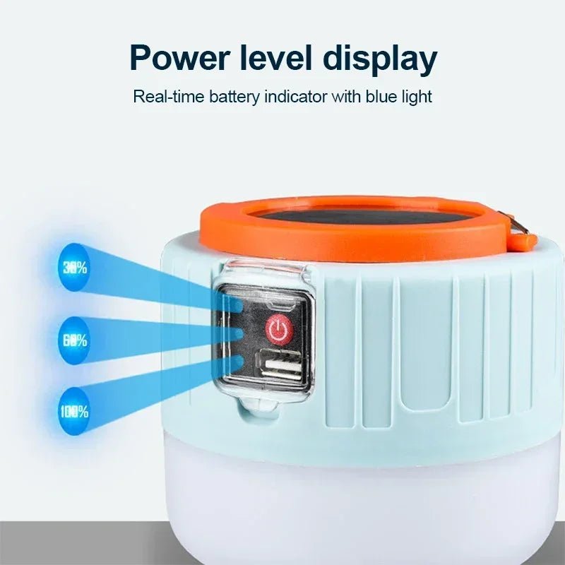 Projecteur LED Camping Rechargeable Multifonction