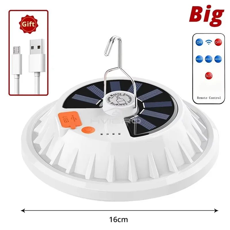 Projecteur LED Camping Rechargeable Multifonction