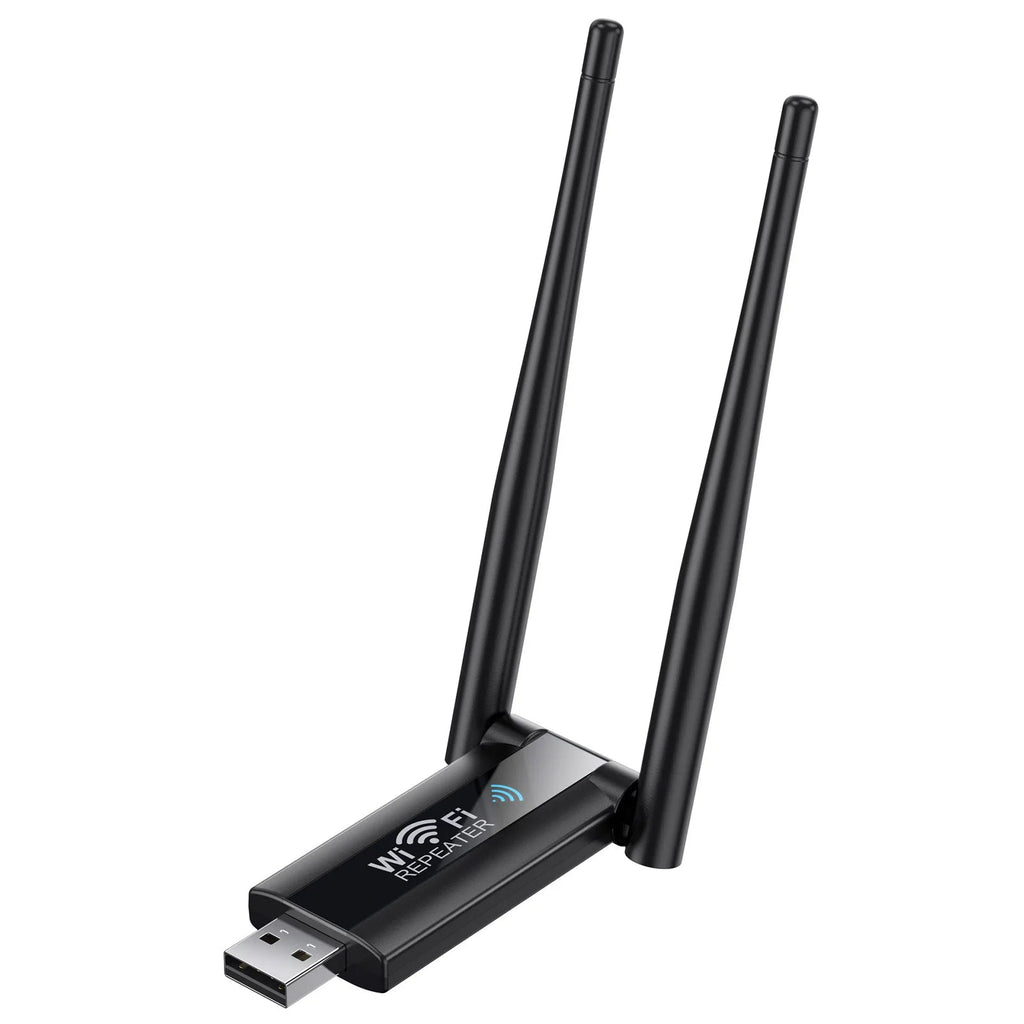 Répéteur WiFi USB 2.4G 300Mbps Amplificateur de Signal - Golden High-Tech